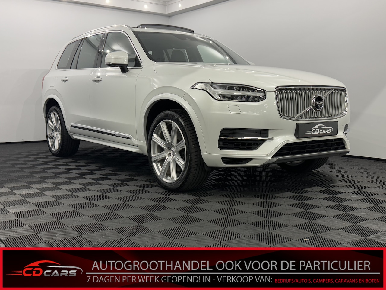 Volvo XC90 - 2.0 T8 Twin Engine AWD Inscription Plug-in 7 Persoons Leder, Pano, 360 Camera, Navi, Stoel - AutoWereld.nl