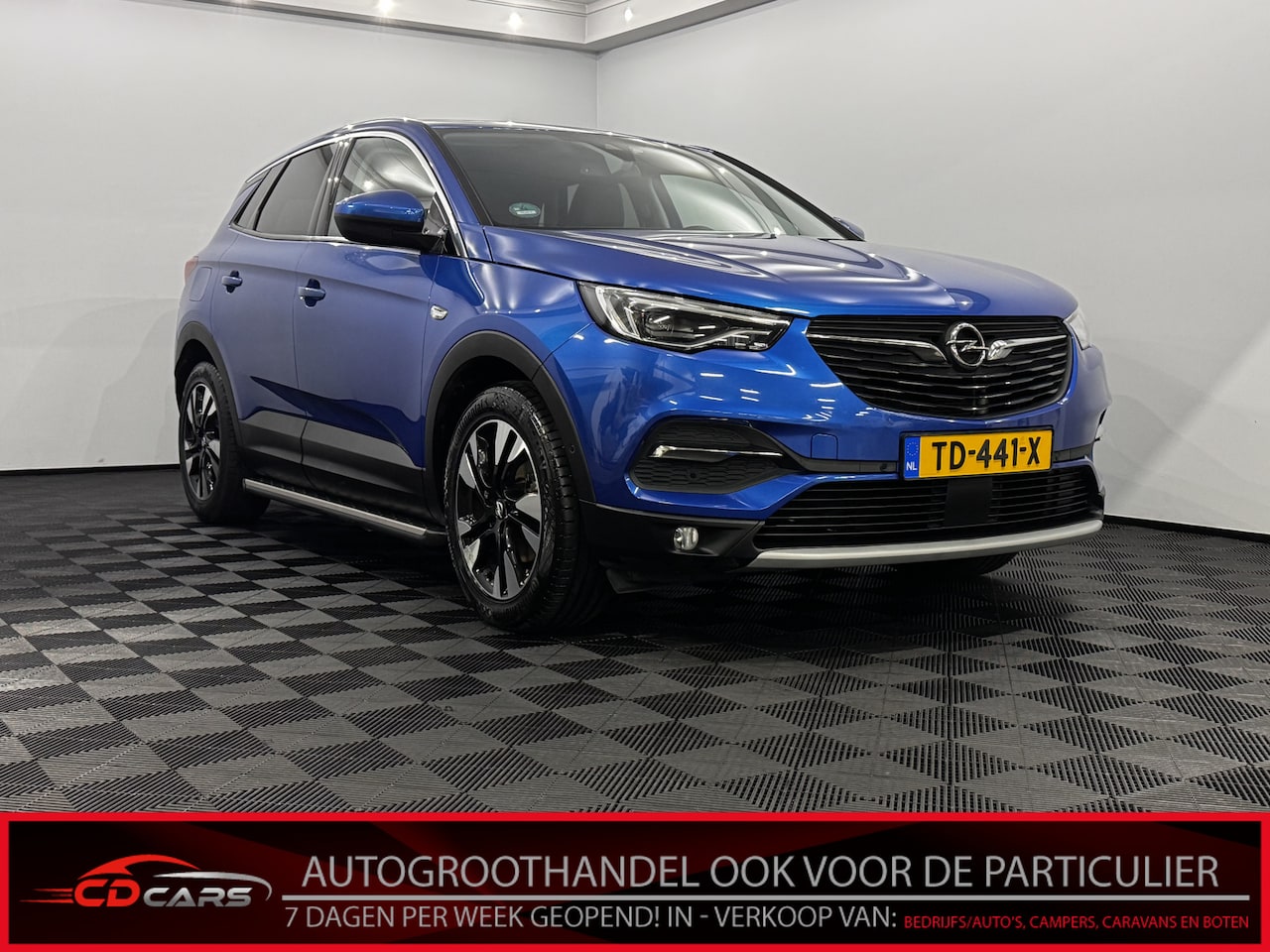 Opel Grandland X - 1.6 CDTi Business Executive Half leder, Parkeer sensoren, Navi, Keyless start, Cruise cont - AutoWereld.nl