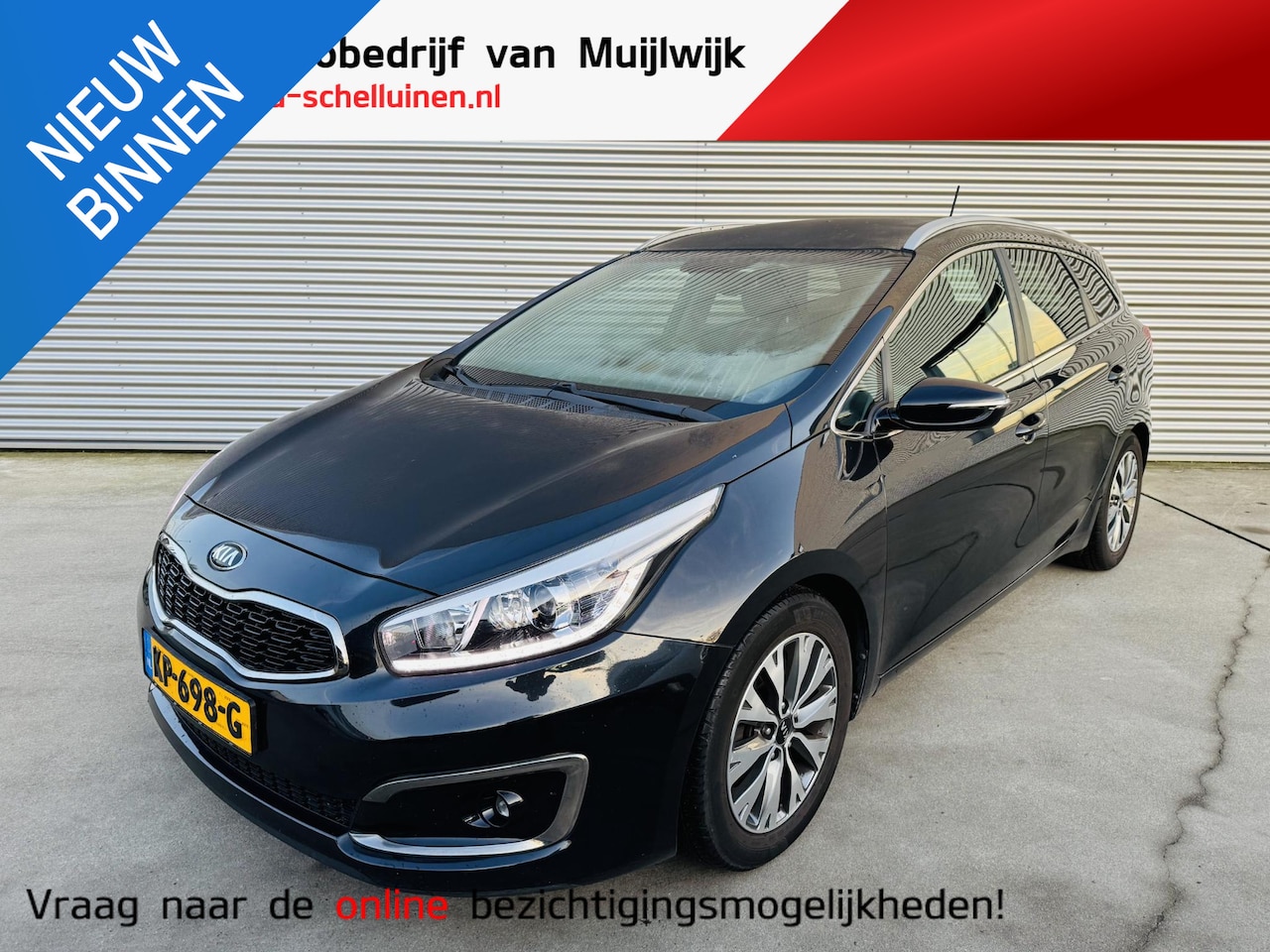 Kia Cee'd Sportswagon - 1.6 GDI DynamicLine Trekhaak | Clima | Cruise | Navi | Camera - AutoWereld.nl