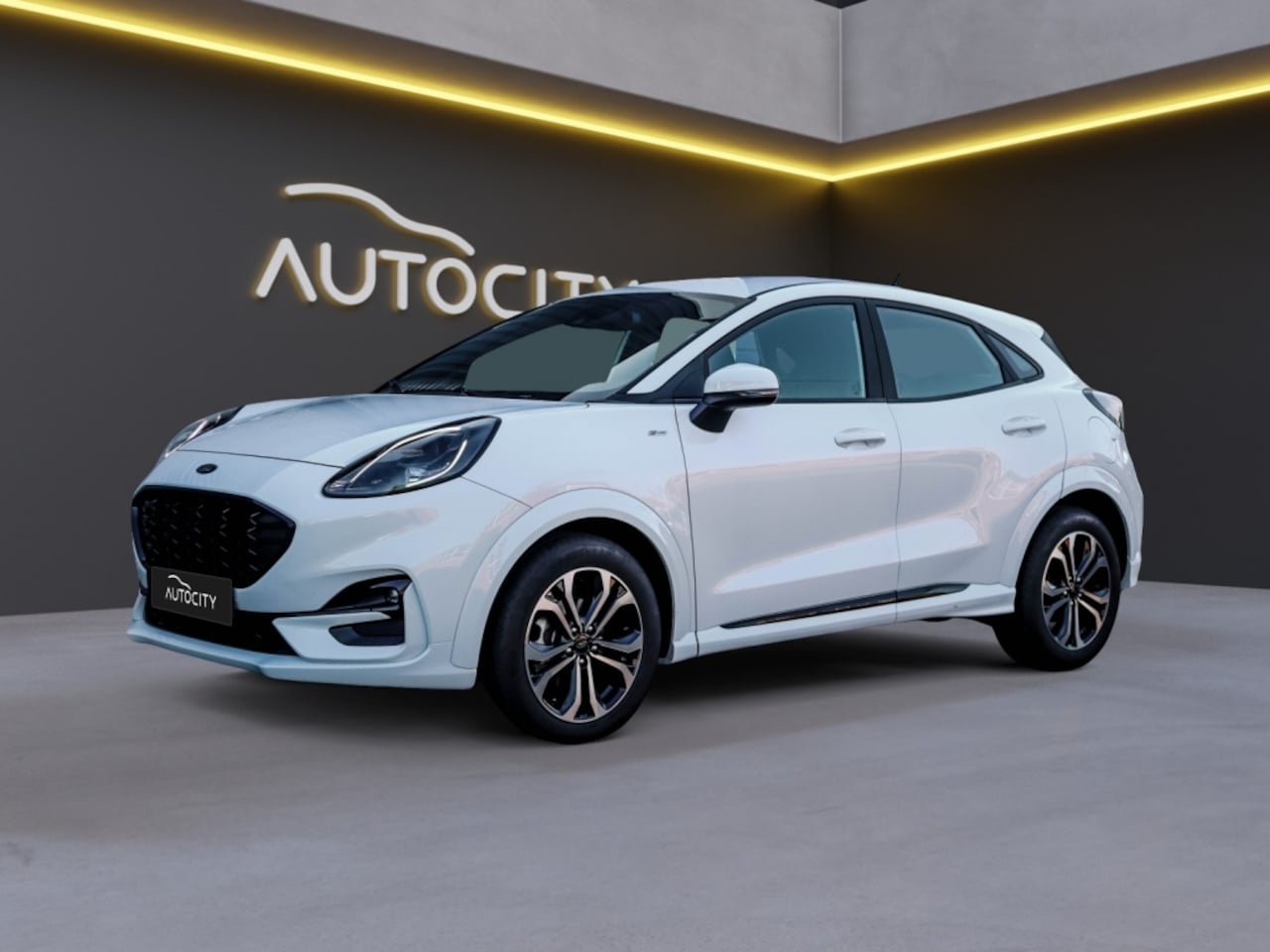 Ford Puma - 1.0 EcoBoost Hybrid ST-Line Camera l Navi l Keyless - AutoWereld.nl