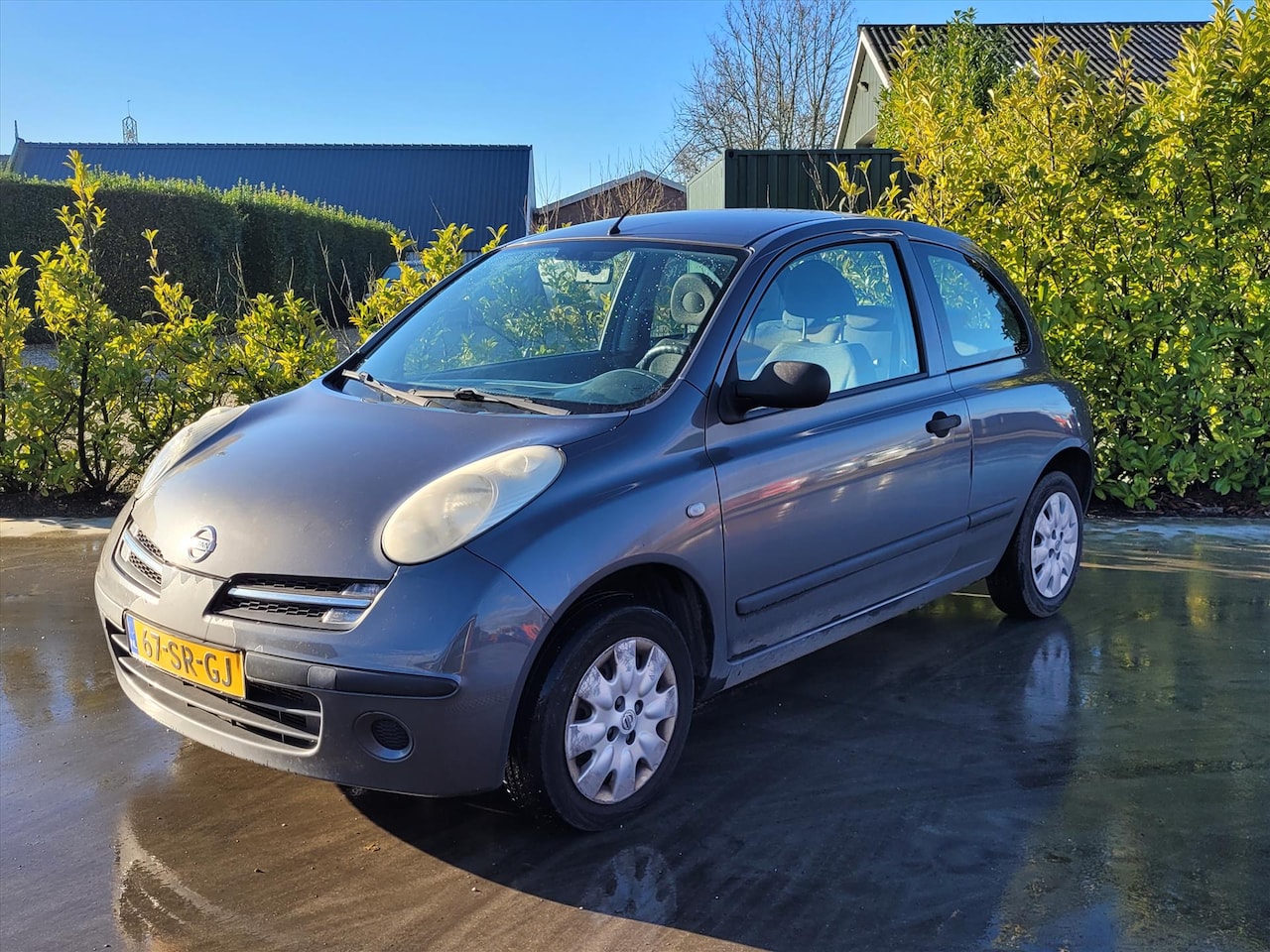 Nissan Micra - 1.2 Visia | Airco | Elek. Ramen | Radio CD | CV - AutoWereld.nl