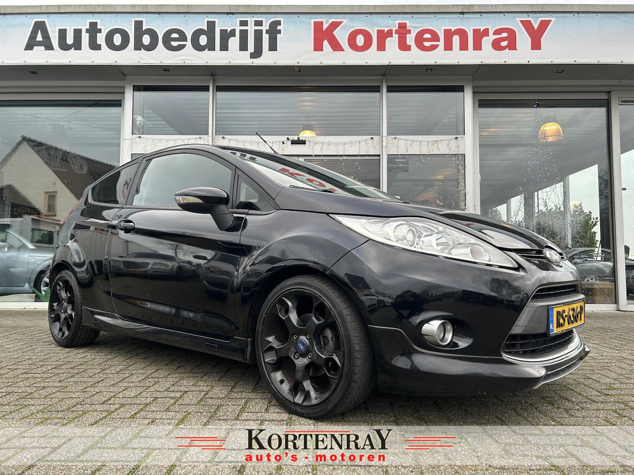 Ford Fiesta - 1.6 sport edition airco/vol leder/stoel verwarming/zeer goed onderhouden - AutoWereld.nl