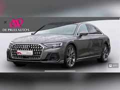 Audi A8 - 60 TFSIe Pano 4 Wielbesturing Headup 21 inch B&O 4x Masage 360°-camera Super Vol