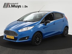 Ford Fiesta - 1.0 EcoBoost 100PK Candy Blue Edition NAVI|CLIMA|PDC|CRUISE|16INCHVOORRUITVERWARMING