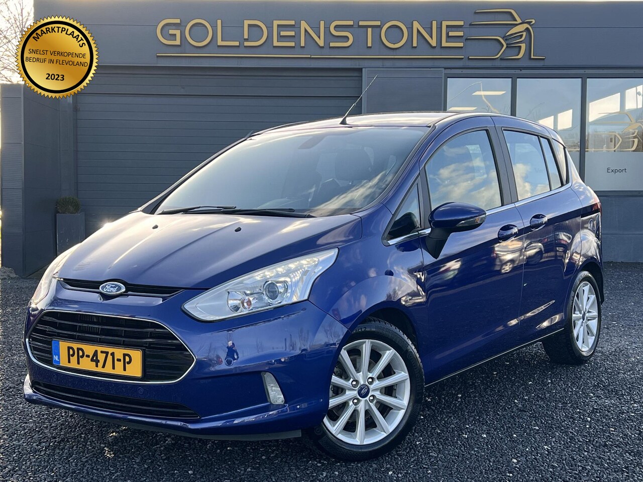 Ford B-Max - 1.0 EcoBoost Titanium 2e Eigenaar,Navi,Clima,Cruise,PDC V+A,Trekhaak,Bluetooth,Elek ramen, - AutoWereld.nl