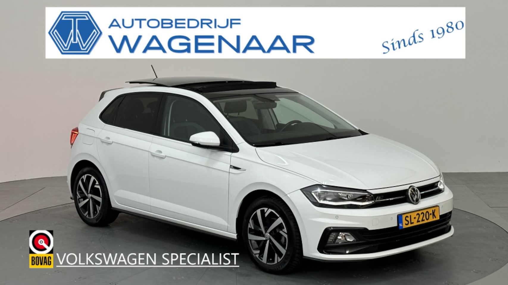 Volkswagen Polo - 1.0 TSI HIGHLINE R-LINE PANODAK LED - AutoWereld.nl