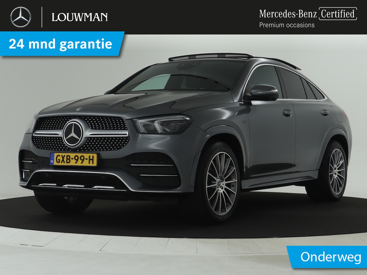 Mercedes-Benz GLE-Klasse - 350 e 4MATIC Premium Plus | Panorama Schuif-Kanteldak | Trekhaak | 21 Inch LM Velgen | Bur - AutoWereld.nl