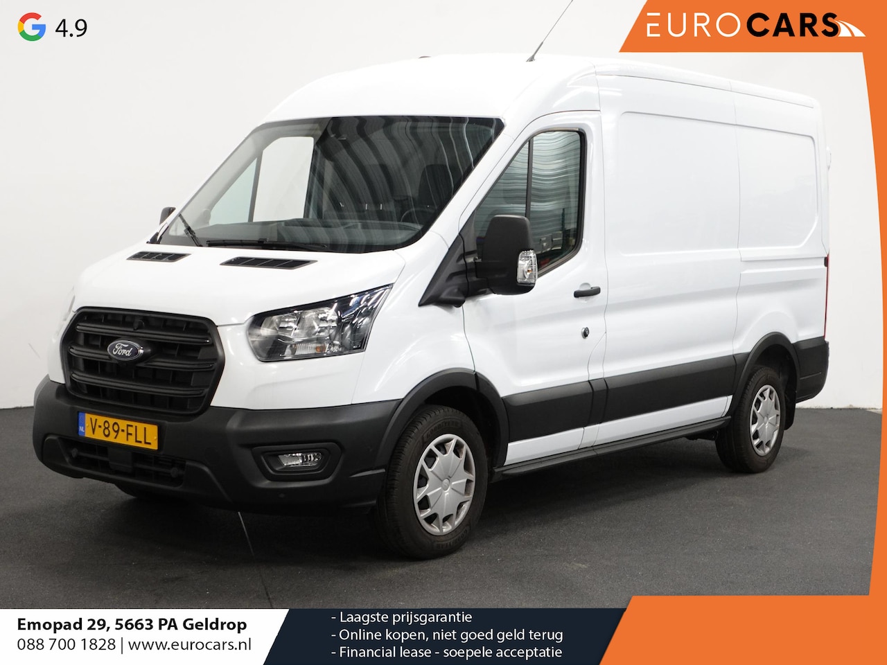 Ford Transit - 130pk L2H2 Trend Automaat Trekhaak Airco Cruise control Camera - AutoWereld.nl