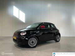 Fiat 500 - RED 24 kWh/95pk, Navi|Clima|Led|L.M. velg|Cruise control|1e eigenaar|NL Auto