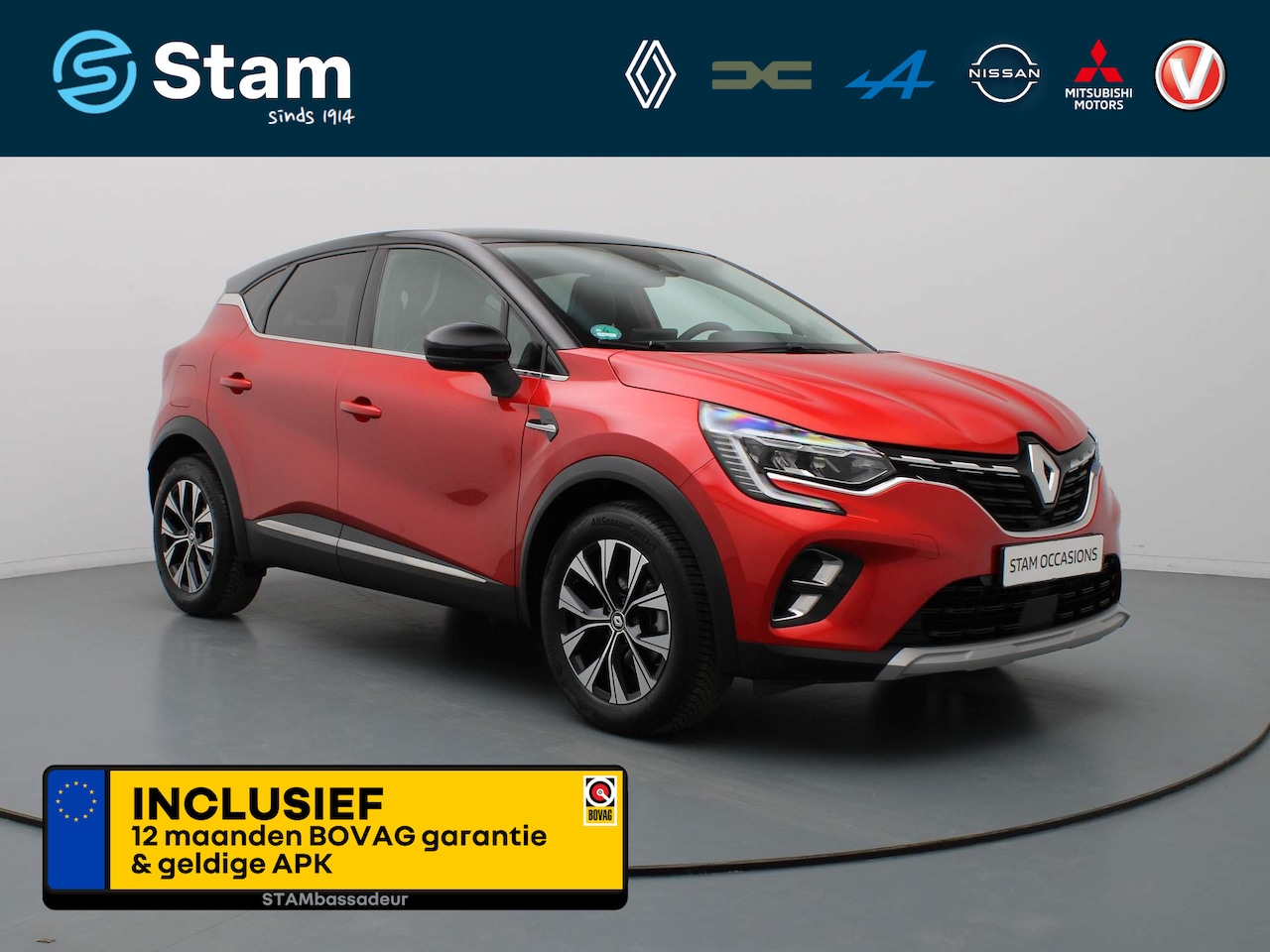 Renault Captur - TCe 140pk Intens EDC/AUTOMAAT Adapt. cruise | File assistent | Navi | Parksens. | Stoel-/s - AutoWereld.nl