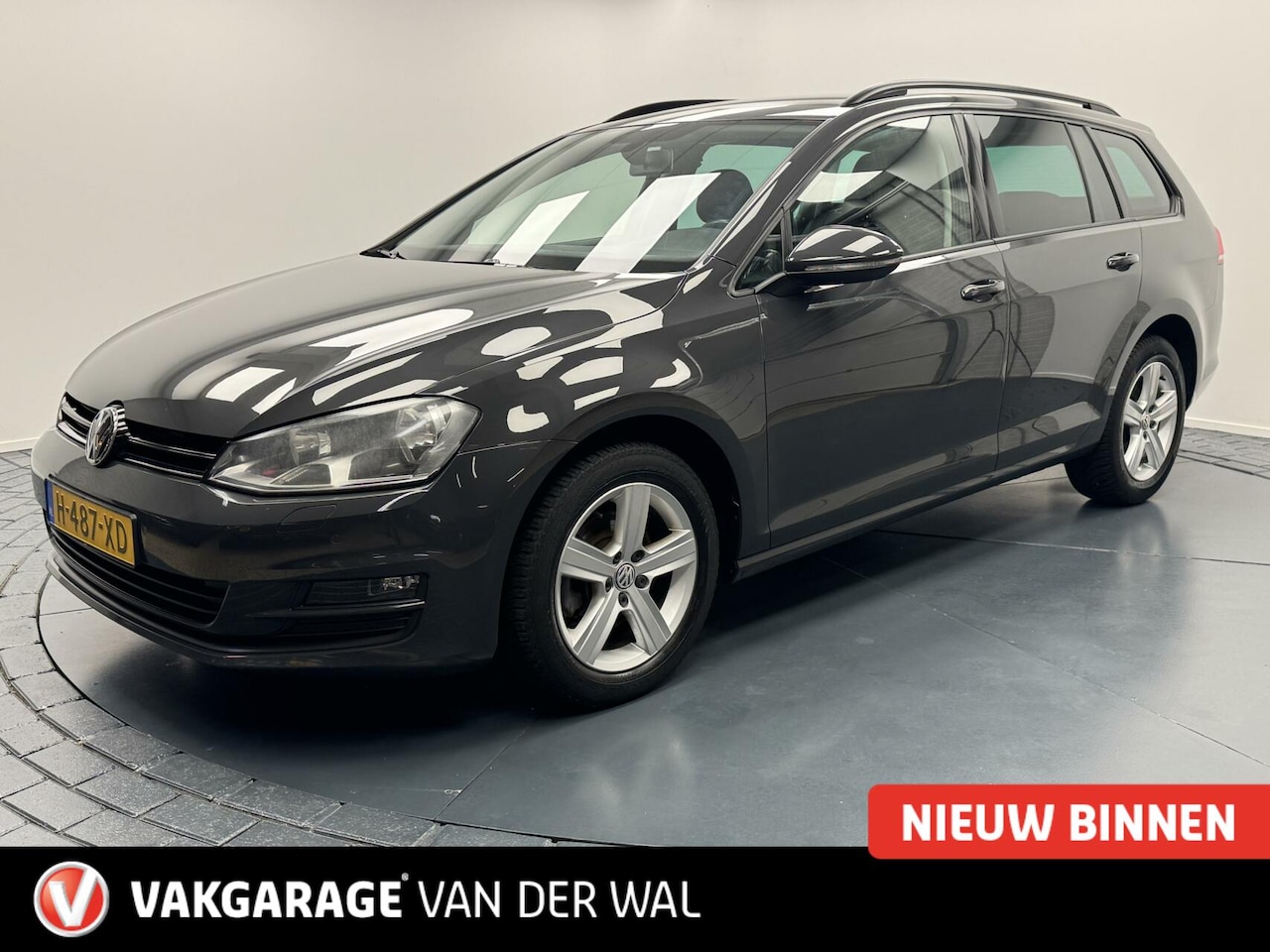 Volkswagen Golf Variant - 1.4 TSi Highline Navigatie-Trekhaak-Cr.contr-Clima-Stoelverwarming-Parkeersensoren-Lm16''v - AutoWereld.nl