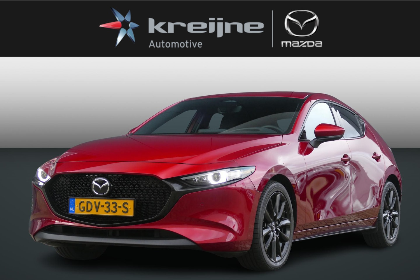 Mazda 3 - 2.0 e-SkyActiv-X M Hybrid 186 Exclusive-line | AUTOMAAT | Leder | Shadowline Pack | RIJKLA - AutoWereld.nl