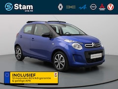 Citroën C1 - 73pk VTi Airscape Shine Airco | Camera | Carplay | Stoffen vouwdak