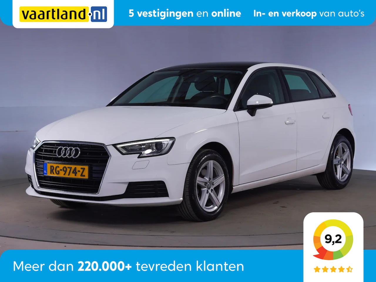 Audi A3 Sportback - 1.0 TFSI [ Xenon Airco Cruise ] - AutoWereld.nl