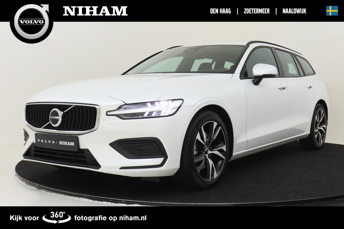 Volvo V60 - B3 (M-HYBRID) ESSENTIAL EDITION -LEDER|ADAP.CRUISE|CLIMATE|BLIS|CAMERA - AutoWereld.nl