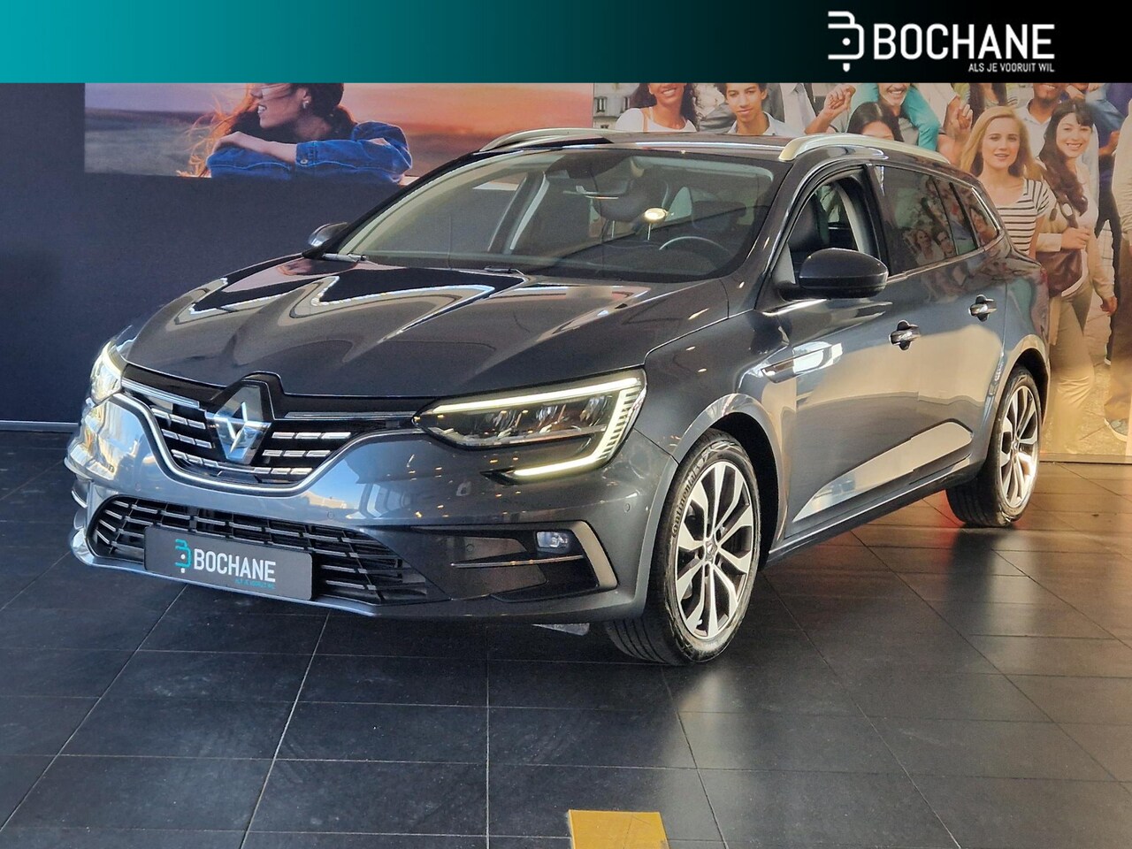 Renault Mégane Estate - 1.3 TCe 140 Techno AUTOMAAT | ACHTERUITRIJCAMERA | PARKEERSENSOREN VOOR-EN ACHTER | STOEL- - AutoWereld.nl