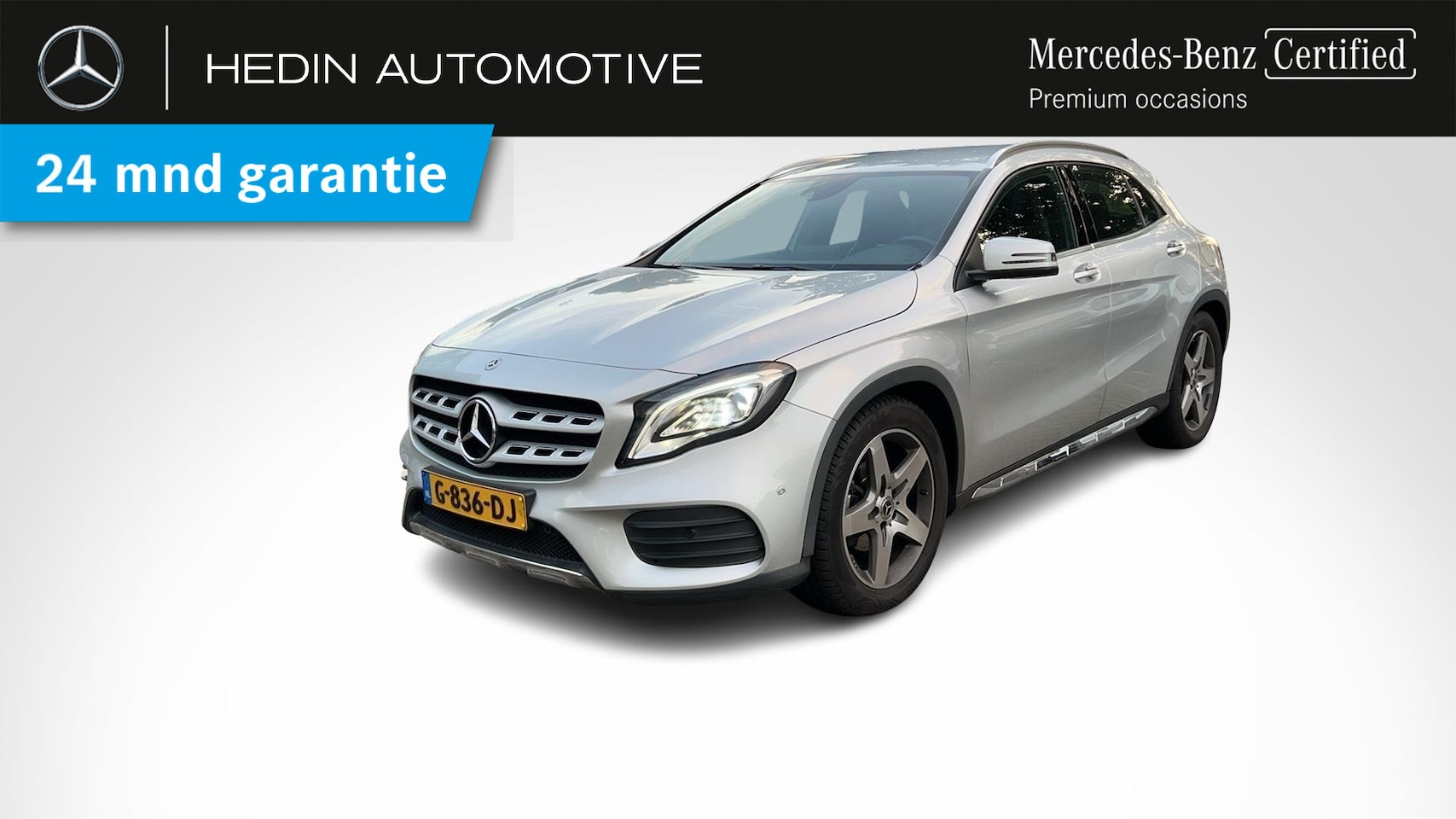 Mercedes-Benz GLA-Klasse - GLA 180 Automaat Business Solution AMG | LED | Stoelverwarming | Climate Control | Camera - AutoWereld.nl