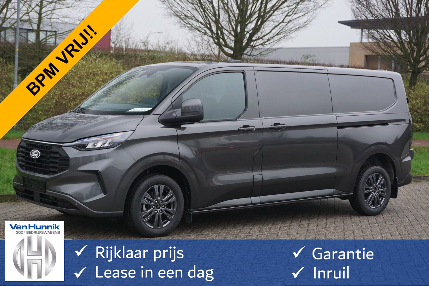 Ford Transit Custom - 320L 170PK Limited AUT BPM VRIJ!! Navi, Cam, Adap. Cruise, 17" LM, 2x Schuifdeur!! NR. 703 - AutoWereld.nl