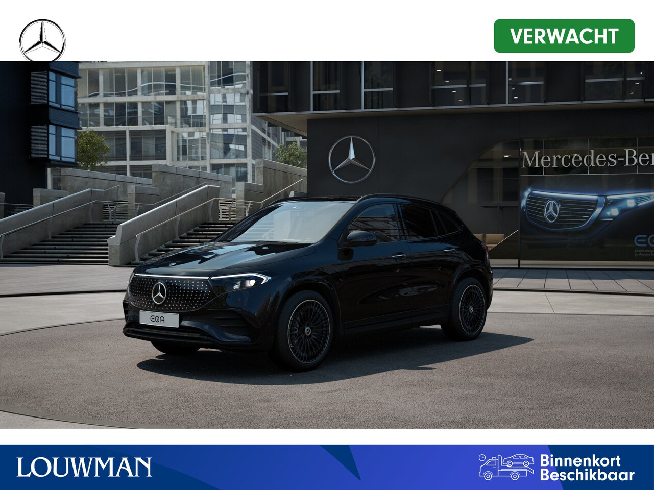 Mercedes-Benz EQA - 250+ AMG Line 71 kWh | Nightpakket | Premium pakket | Parkeerpakket met 360°-camera | KEYL - AutoWereld.nl