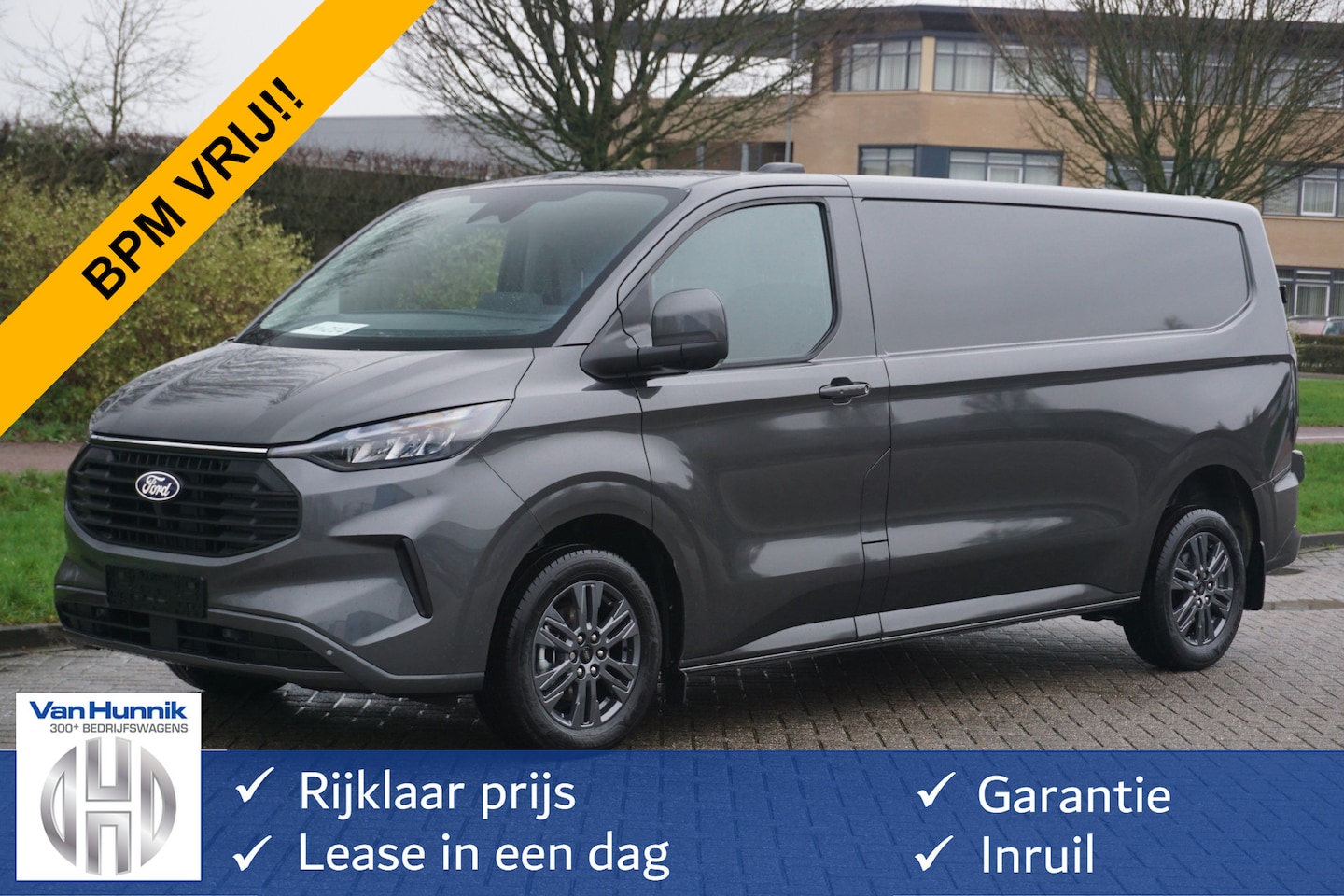 Ford Transit Custom - 320L 170PK Aut. Limited BPM VRIJ!! 13" Navi, Adap. Cruise, Camera, 17" LM, LED!! NR. 463 - AutoWereld.nl