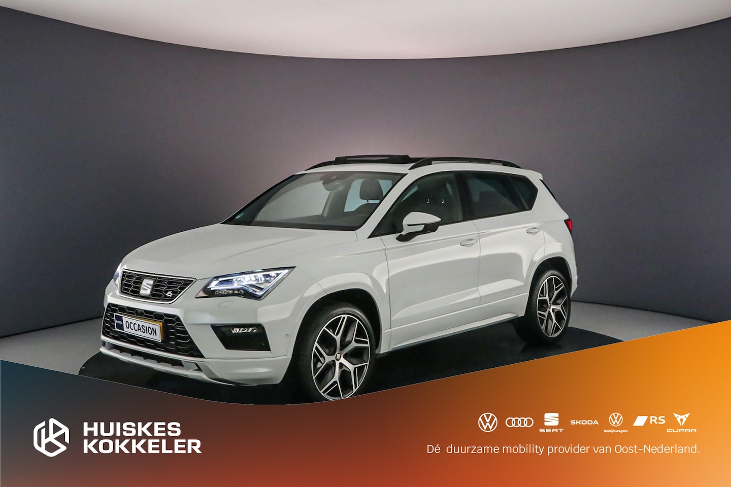 Seat Ateca - FR Business Intense 1.5 TSI 150pk DSG Automaat Panoramadak, Adaptive cruise control, 360 c - AutoWereld.nl