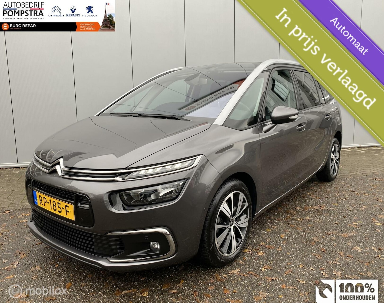 Citroën Grand C4 Picasso - 1.2 PT 130 EAT6 SHINE AUTOMAAT/7P - AutoWereld.nl