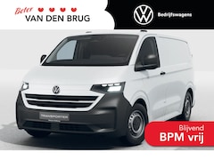 Volkswagen Transporter - 2.0 TDI 110pk L1H1 | BPM-vrij | Achterdeuren | Cruise control | Parkeersensoren | App-conn