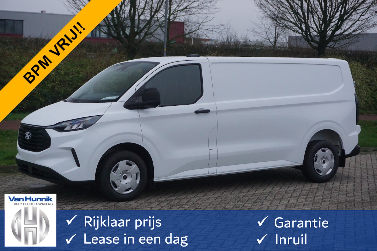 Ford Transit Custom - 300L 136PK Trend AUT BPM VRIJ!! 13" Sync Navi, Cam, Adap. Cruise, stoel-stoel!! NR. 711 - AutoWereld.nl