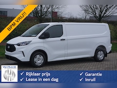 Ford Transit Custom - 300L 136PK Trend AUT BPM VRIJ 13" Sync Navi, Cam, Adap. Cruise, stoel-stoel NR. 711