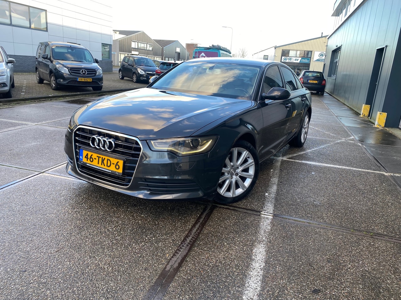 Audi A6 Limousine - 2.0 TFSI Pro Line Plus/5drs/automaat/nap/dealeronderhouden/1jaar apk/navi/stoelverwarming/ - AutoWereld.nl