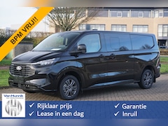 Ford Transit Custom - 320L 170PK DC Limited AUT BPM VRIJ Navi, ACC, Trekhaak, 360° Cam, 17" LM, 2x Schuifdeur NR