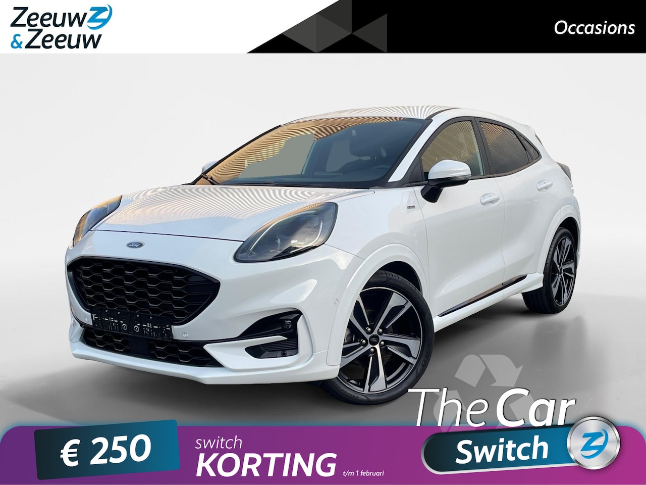 Ford Puma - 1.0 EcoBoost Hybrid ST-Line X automaat | Dodehoek Detectie | Adaptieve Cruise Control | Ac - AutoWereld.nl