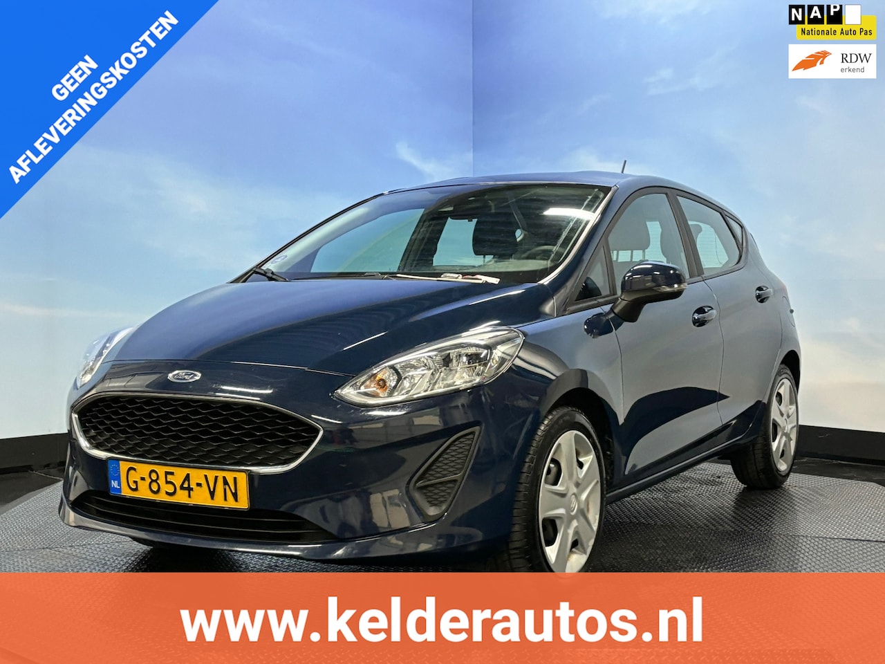 Ford Fiesta - 1.0 EcoBoost Connected Airco | Cruise | Nederlandse auto - AutoWereld.nl