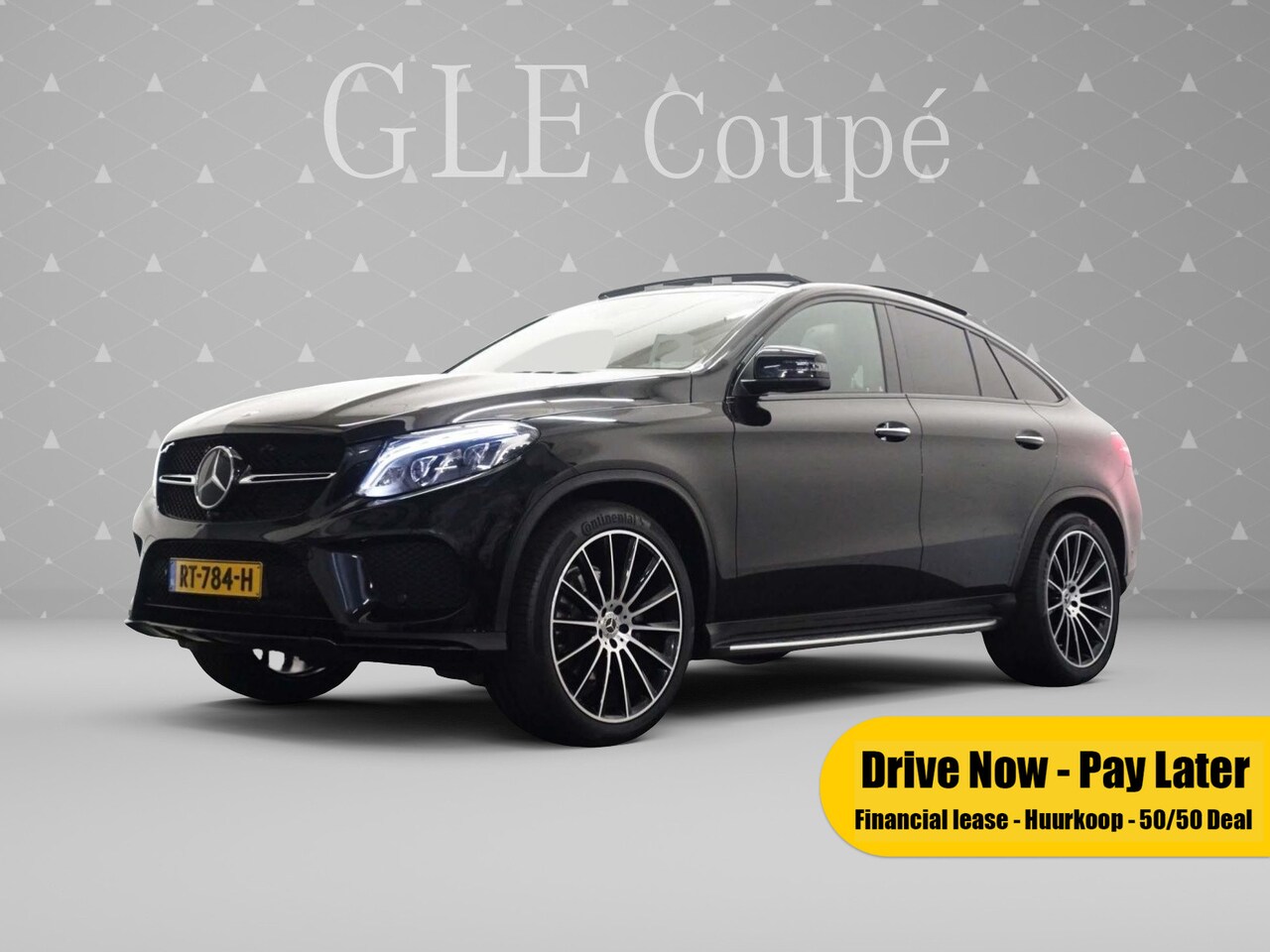 Mercedes-Benz GLE-Klasse Coupé - 350 d 4MATIC AMG Night edition- Panodak I  Ambient light I 360 Camera I Harman/Kardon - AutoWereld.nl