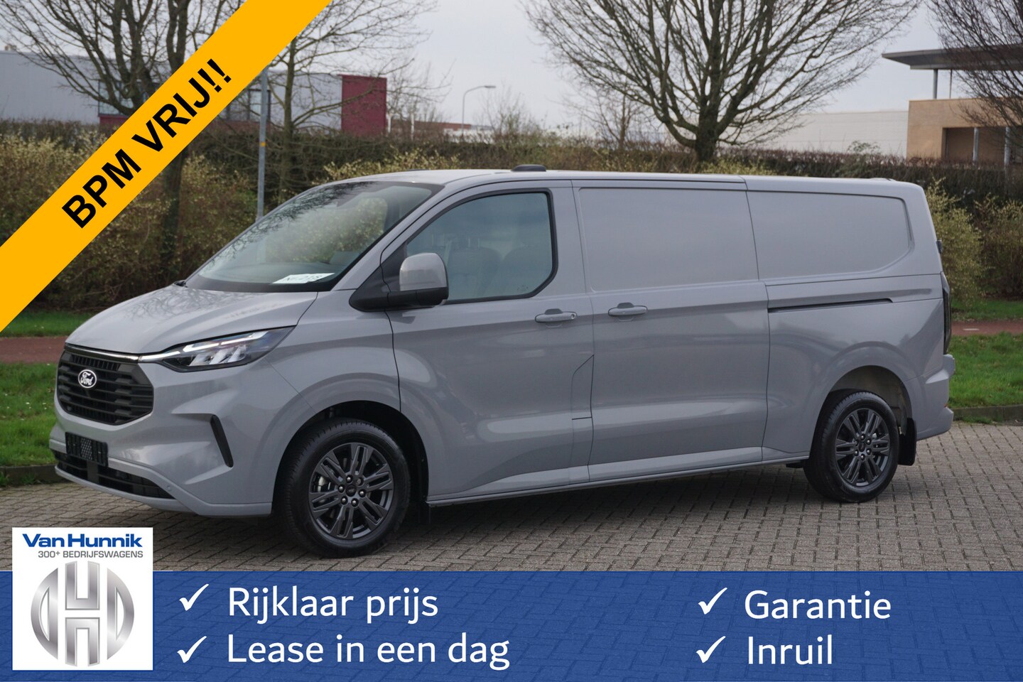 Ford Transit Custom - 320L 170PK Aut. Limited BPM VRIJ!! Adap. Cruise, Sync 4 Navi + Cam, 17" LM, LED 2x Schuifd - AutoWereld.nl