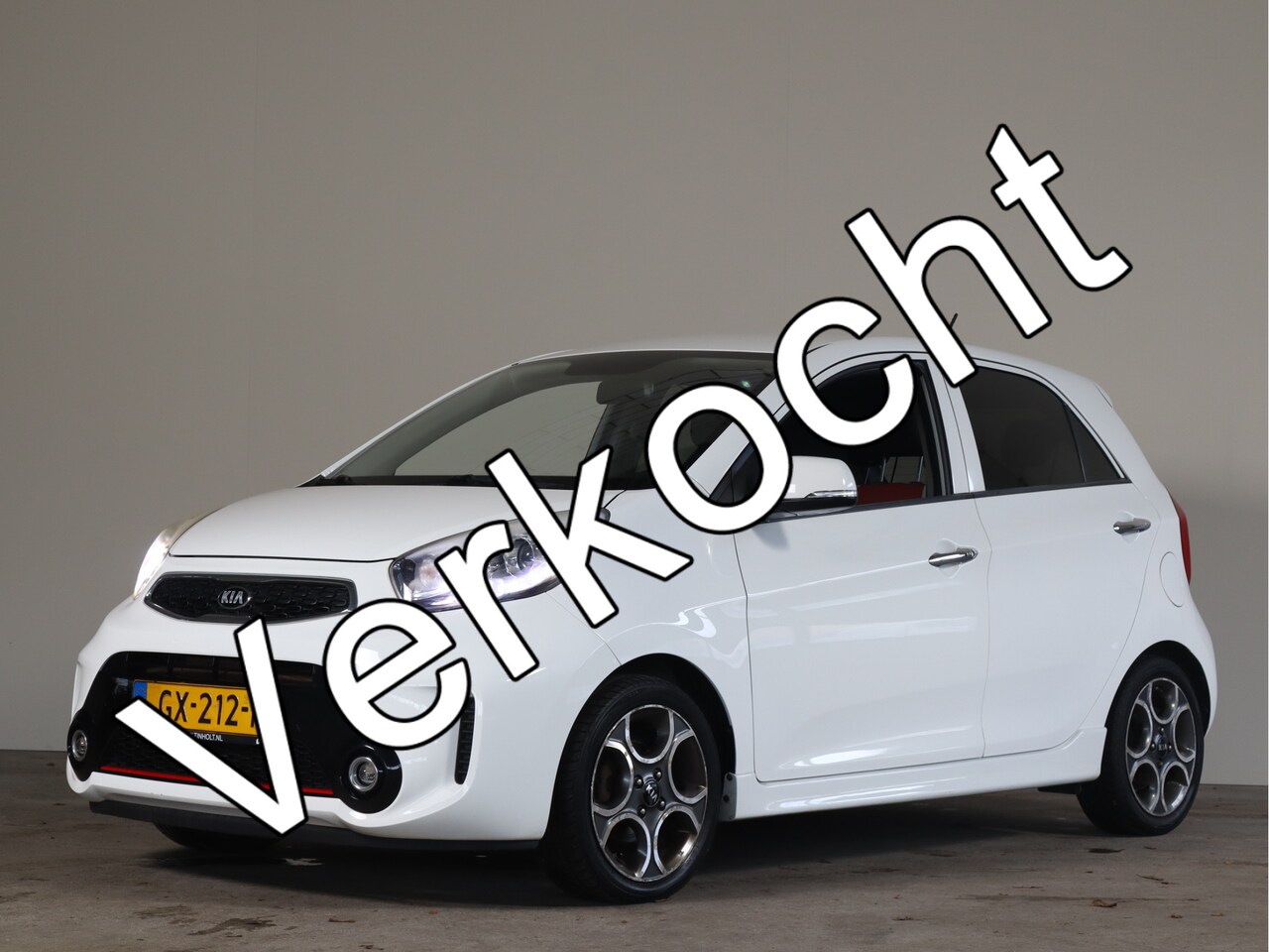 Kia Picanto - 1.2 CVVT SportsLineNL-Auto!! Climate I Key-Less I Cruise - AutoWereld.nl