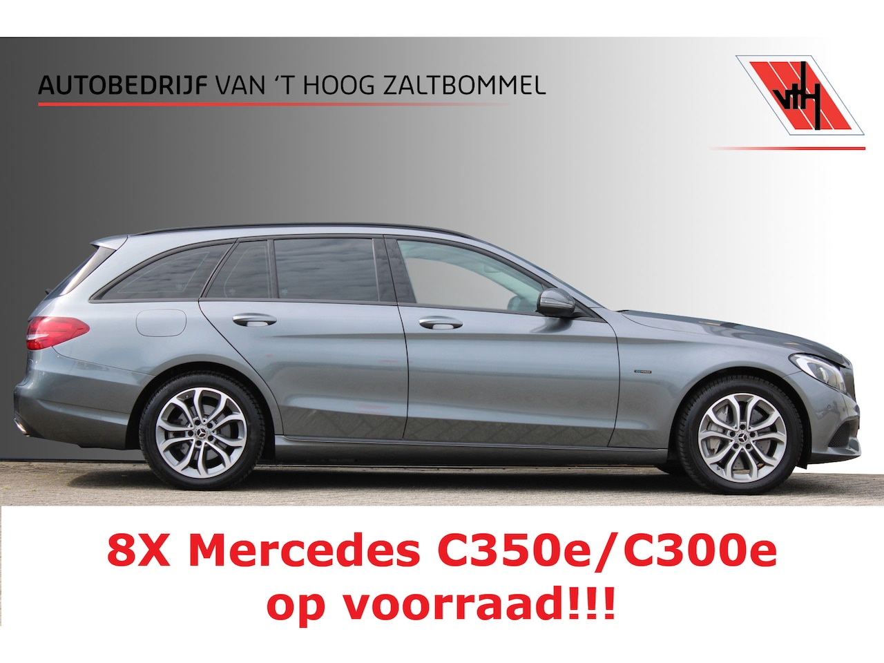 Mercedes-Benz C-klasse Estate - 350e Premium NIGHT PAKKET LEDER NAVI LED LUCHTVERING - AutoWereld.nl