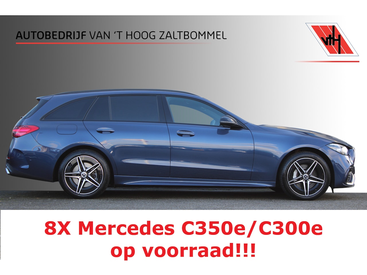 Mercedes-Benz C-klasse Estate - 300e AMG Line NIGHT SFEER DISTRONIC PRO TREKHAAK - AutoWereld.nl