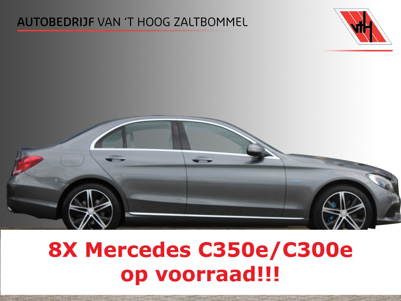 Mercedes-Benz C-klasse - 350e Avantgarde BURMESTER LEDER 18'' LUCHTVERING - AutoWereld.nl