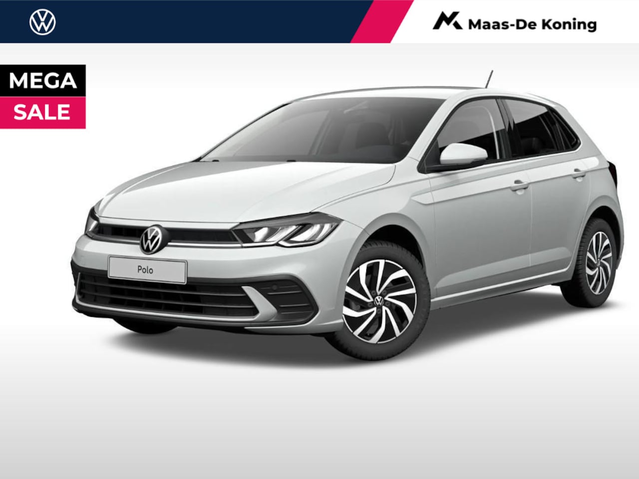 Volkswagen Polo - Life Edition 1.0 TSI 95 pk 5 versn. Hand · Achteruitrijcamera · Private lease ,- € 434 per - AutoWereld.nl