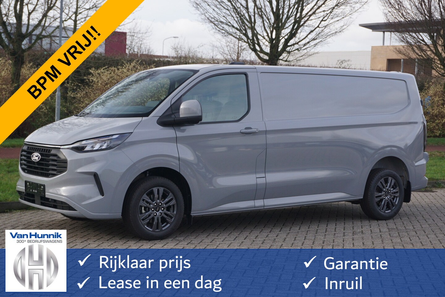 Ford Transit Custom - 300L 170PK Limited AUT BPM VRIJ!! Navi, Cam, Adap. Cruise, 17" LM, LED!! NR. 466 - AutoWereld.nl