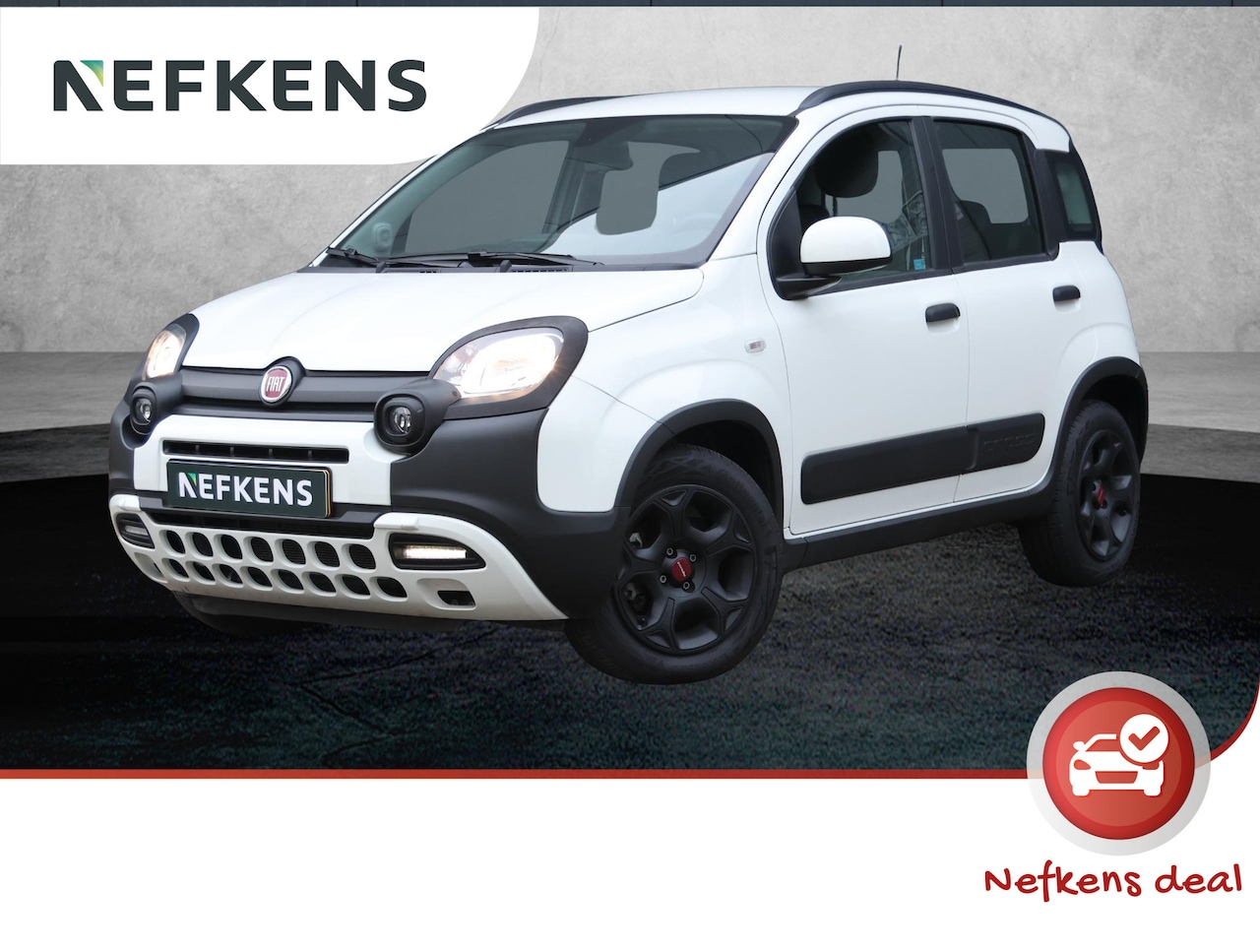 Fiat Panda - 70pk Hybrid Cross | 7"scherm | AppleCarPlay | Climate | Bluetooth | DAB - AutoWereld.nl