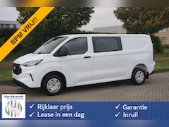 Ford Transit Custom - 320L 150PK Trend Dubbel Cabine BPM VRIJ 13" Sync4 Apple CP/Android A. Cam NR. 421