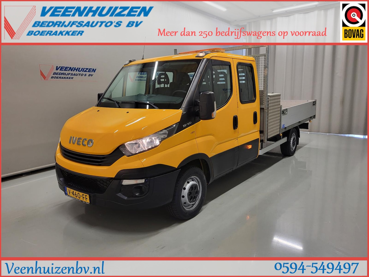 Iveco Daily - 35S12D Pick-up Dubbele Cabine Euro 6! - AutoWereld.nl