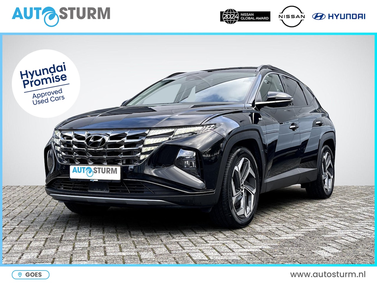 Hyundai Tucson - 1.6 T-GDI MHEV Premium | Vol-Leder | Digitaal Instrumentenpaneel | Adapt. Cruise Control | - AutoWereld.nl