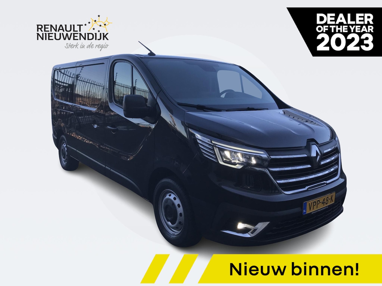 Renault Trafic - 2.0 dCi 130 T30 L2H1 Comfort / PARKEERSENSOREN / BANK / MULTIMEDIA 8 INCH / SCHUIFDEUR REC - AutoWereld.nl