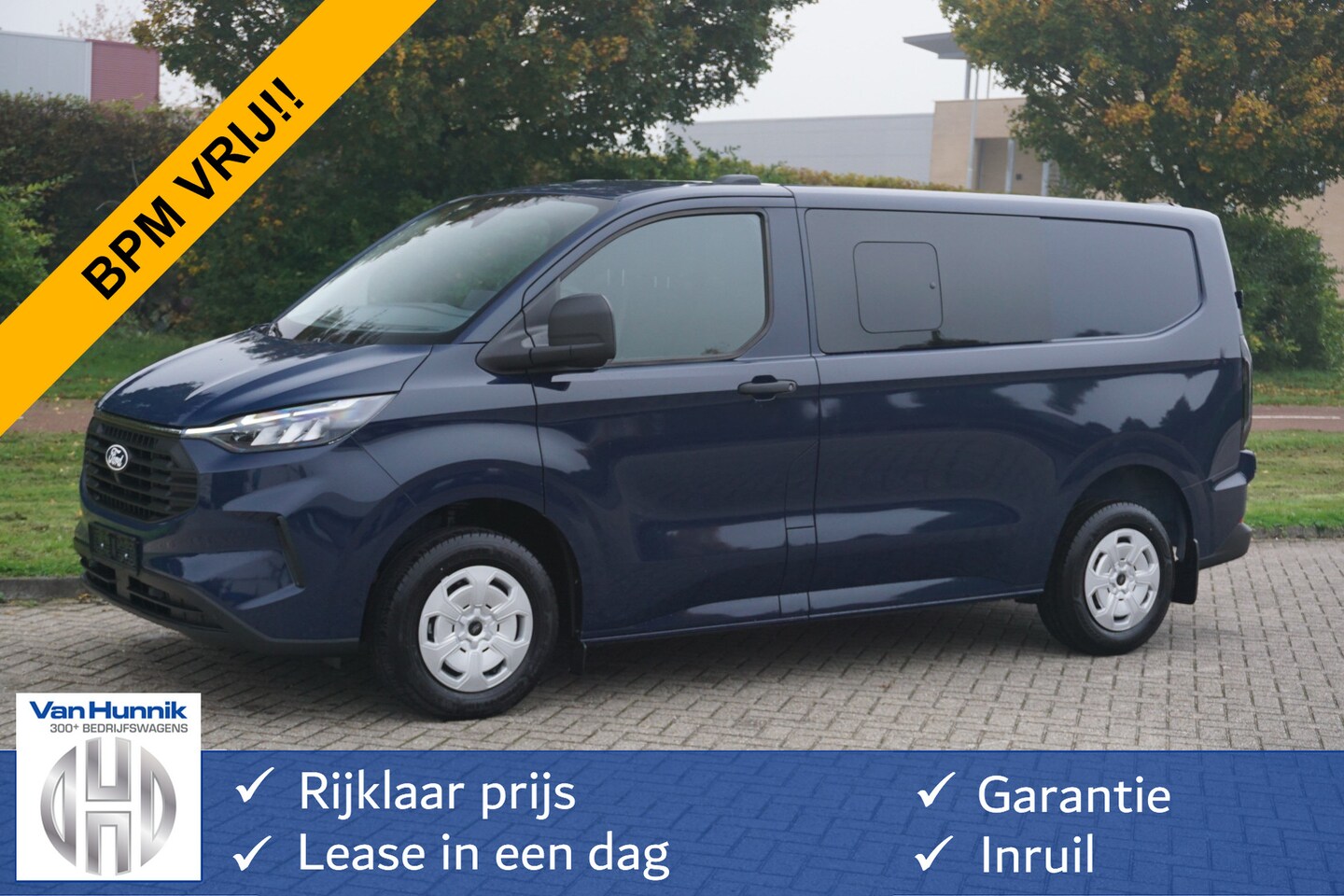 Ford Transit Custom - 320S 136PK Trend Dubbel Cabine BPM VRIJ!! 13" Sync4 Apple CP/Android A. Camera, LED, 4 Jaa - AutoWereld.nl