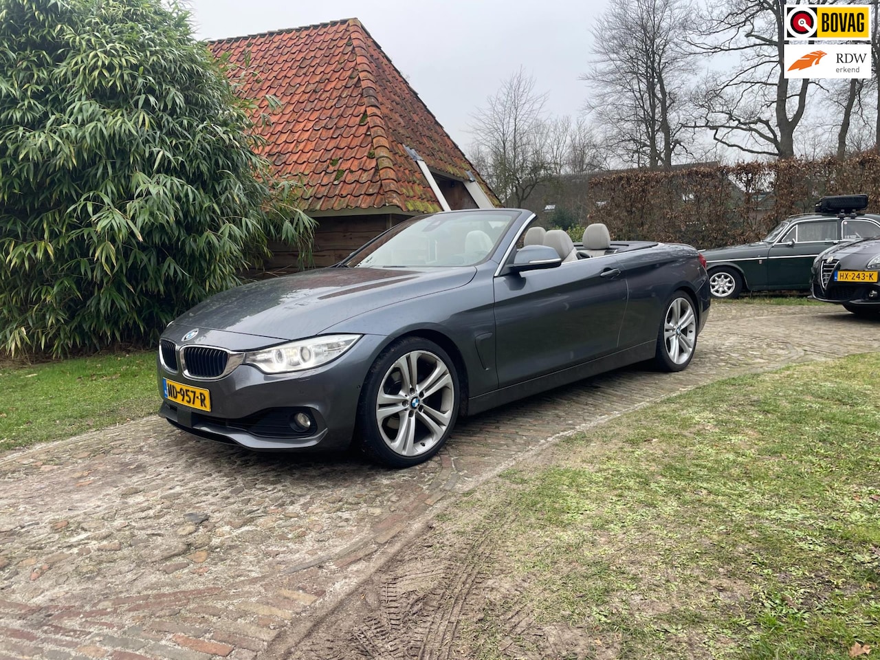 BMW 4-serie Cabrio - 420i Centennial High Executive-HUD-19"-360 CAMERA-NL-HARMAN KARDON- - AutoWereld.nl