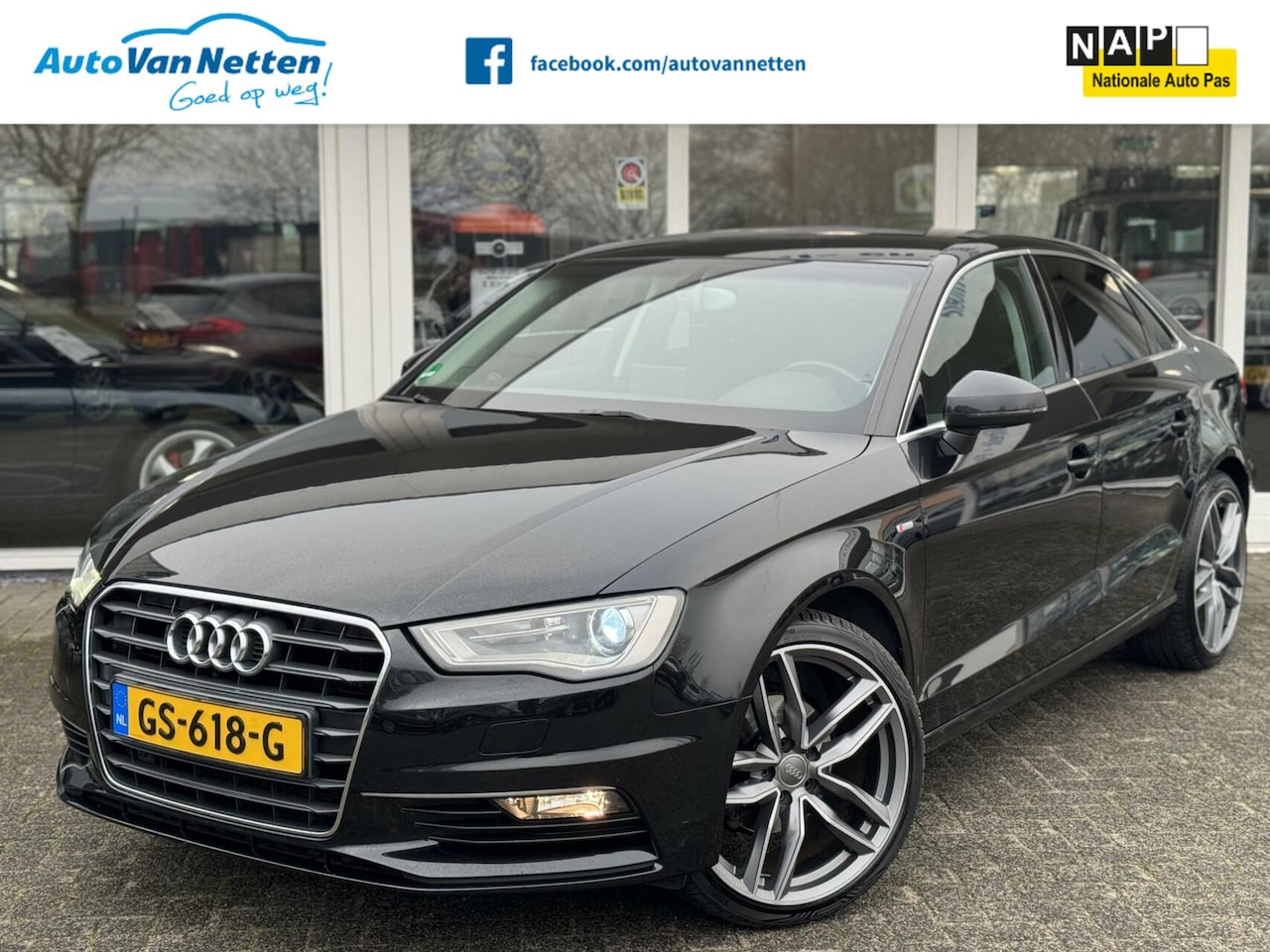 Audi A3 Limousine - 1.4 TFSI 140pk AUTOMAAT,CoD Ambition, S-LINE - AutoWereld.nl