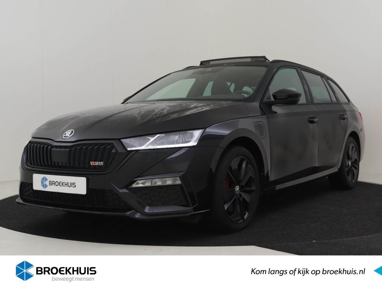 Skoda Octavia Combi - 1.4 TSI 245PK RS iV PHEV Business | Panorama Dak | Stoelverwarming | Dodehoekdetectie | Ma - AutoWereld.nl